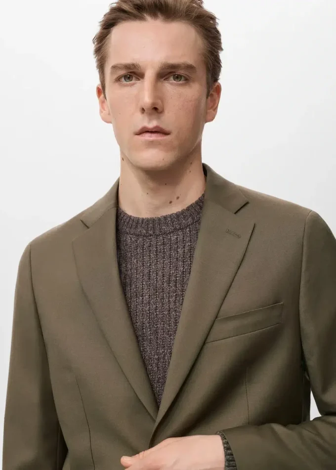 Marynarka garniturowa Turin 100% czystej wełny Marynarka garniturowa Turin 100% czystej wełny