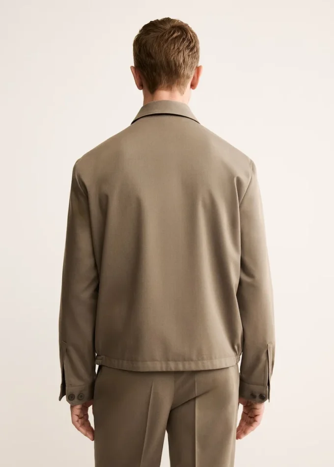 Marynarka wykonana w 100% z włoskiej wełny Marynarka wykonana w 100% z włoskiej wełny