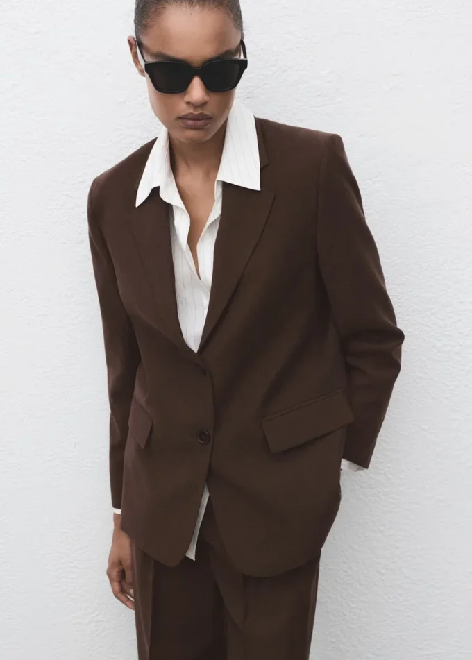 Marynarka z lyocellu Marynarka z lyocellu