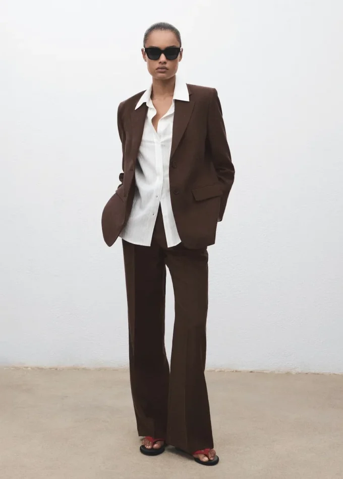 Marynarka z lyocellu Marynarka z lyocellu