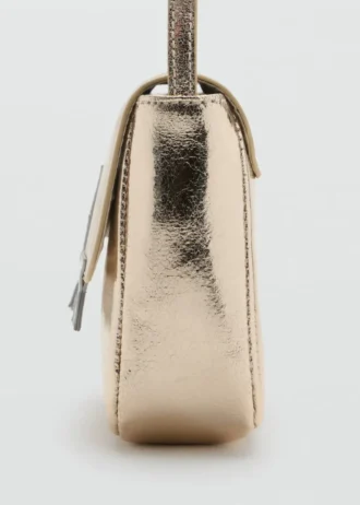 Metaliczna torebka w gwiazdki