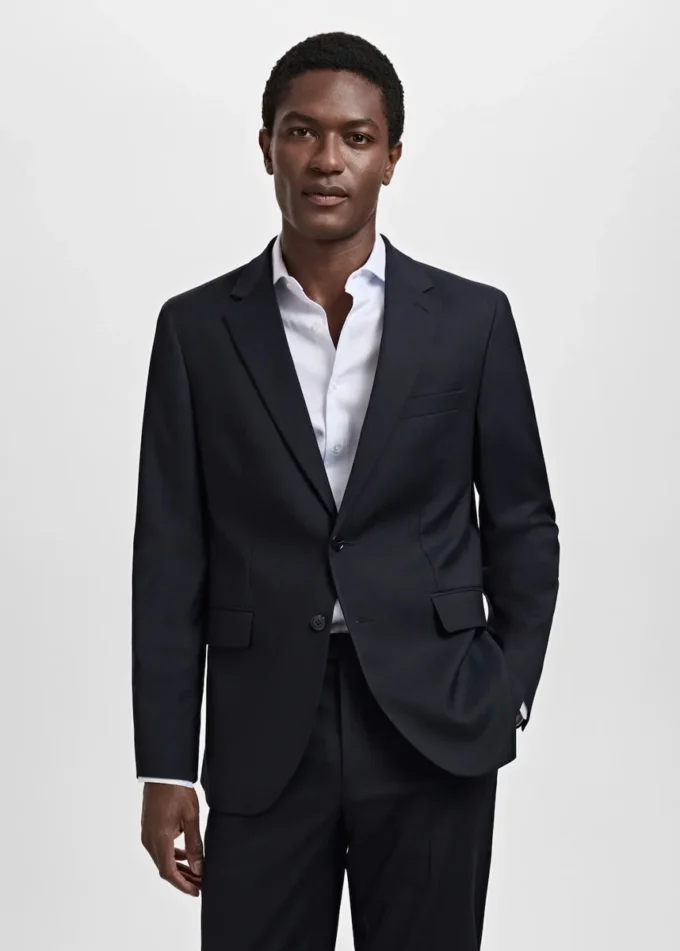 Milan slim-fit suit blazer Milan slim-fit suit blazer