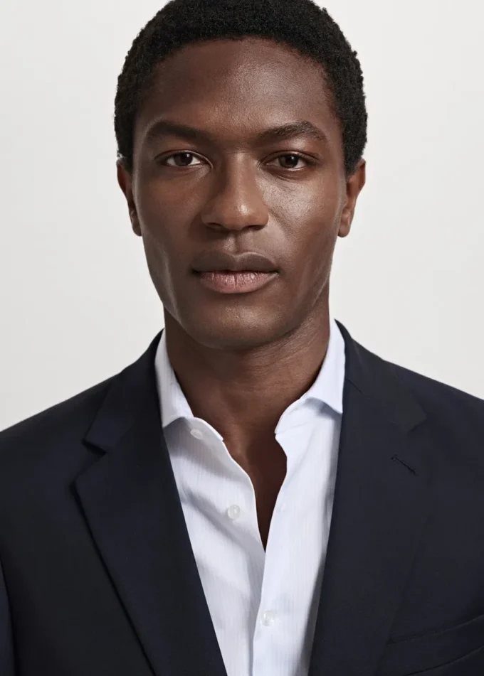 Milan slim-fit suit blazer Milan slim-fit suit blazer