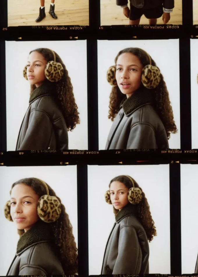 Nauszniki z efektem futra