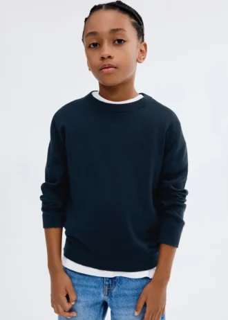 Niezbędny sweter z mieszanki bawełny