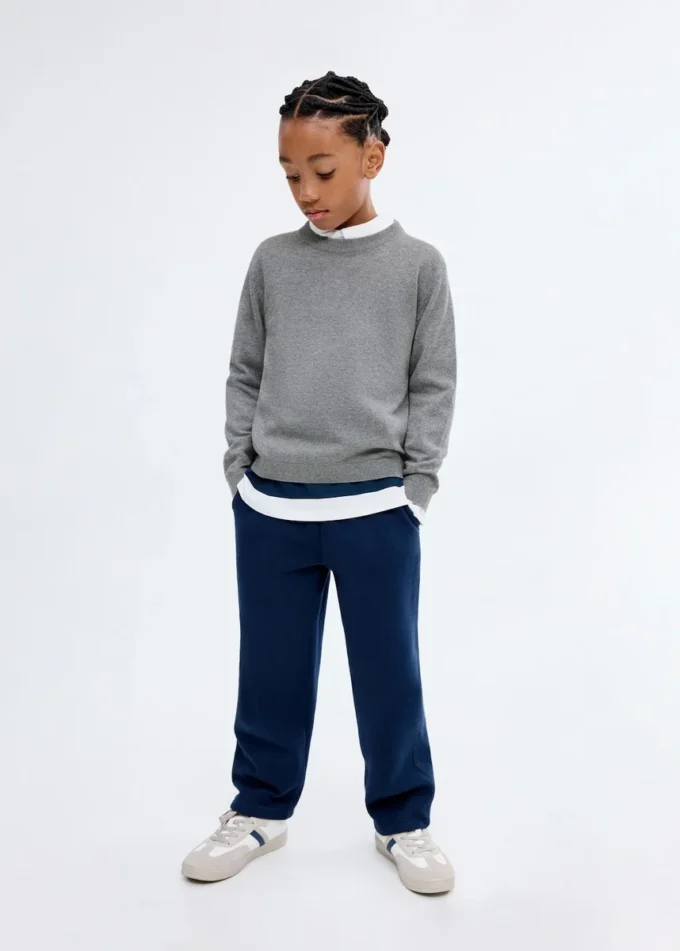 Niezbędny sweter z mieszanki bawełny Niezbędny sweter z mieszanki bawełny