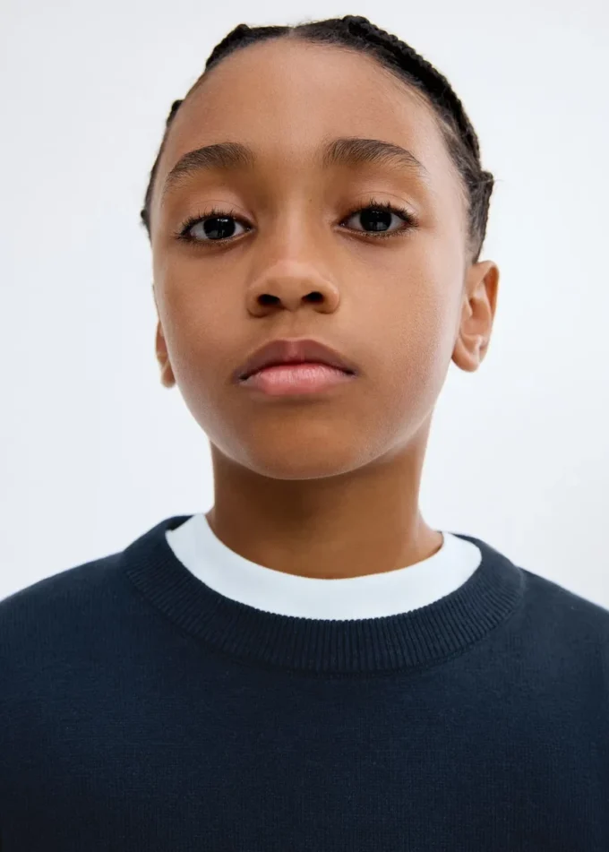 Niezbędny sweter z mieszanki bawełny