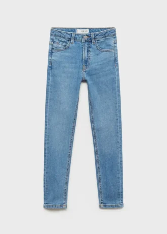 Obcisłe dżinsy z haftowaną gwiazdą