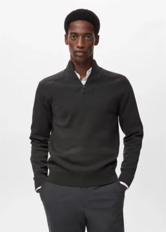 Oddychający sweter z zamkiem błyskawicznym