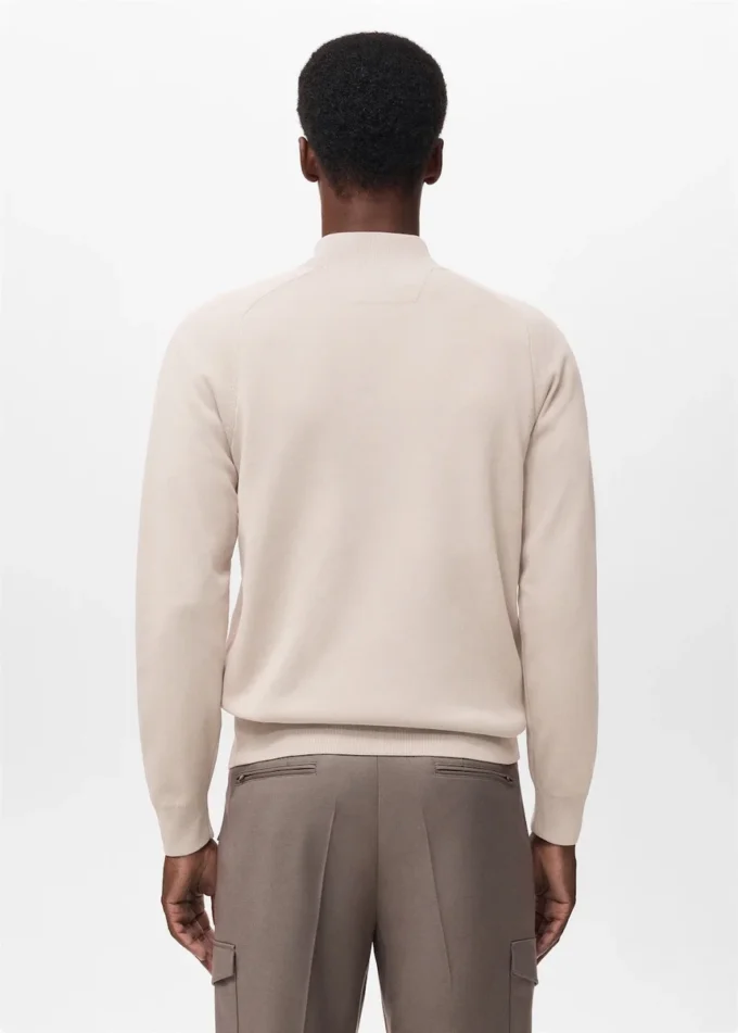 Oddychający sweter z zamkiem błyskawicznym Oddychający sweter z zamkiem błyskawicznym