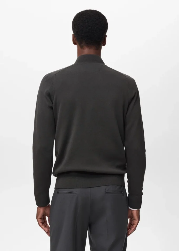 Oddychający sweter z zamkiem błyskawicznym Oddychający sweter z zamkiem błyskawicznym