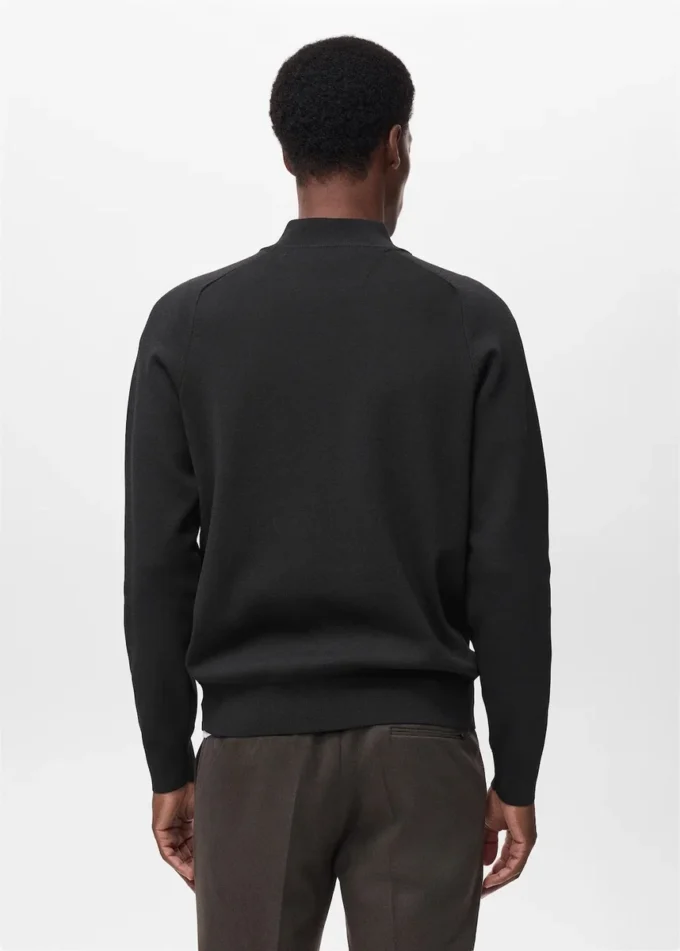 Oddychający sweter z zamkiem błyskawicznym Oddychający sweter z zamkiem błyskawicznym