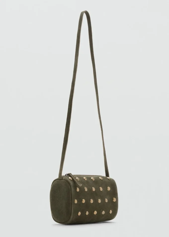 Okrągła skórzana torba Okrągła skórzana torba