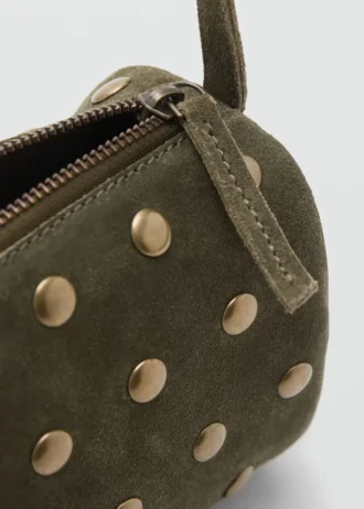 Okrągła skórzana torba