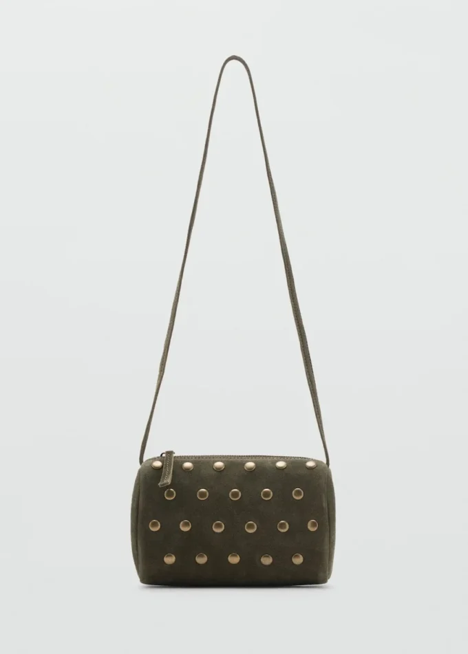 Okrągła skórzana torba Okrągła skórzana torba