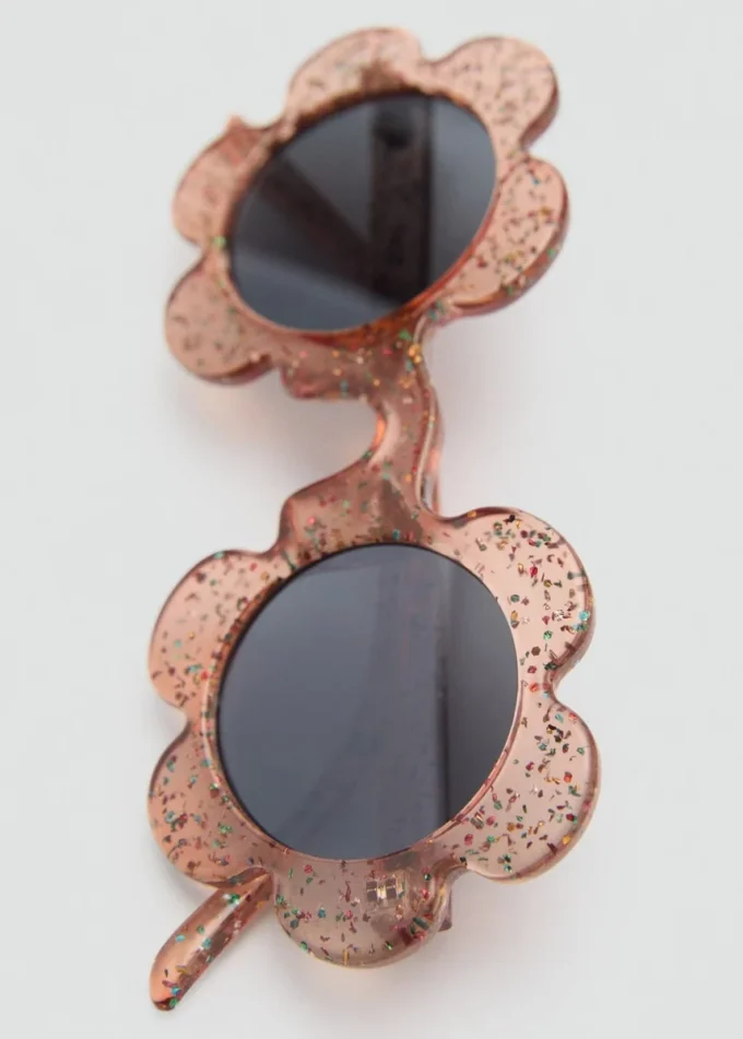 Okulary przeciwsłoneczne w kwiaty Okulary przeciwsłoneczne w kwiaty