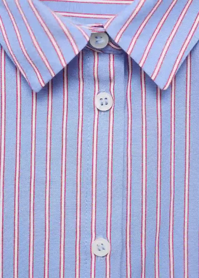 Oversize’owa koszula w paski z bawełny Oversize’owa koszula w paski z bawełny