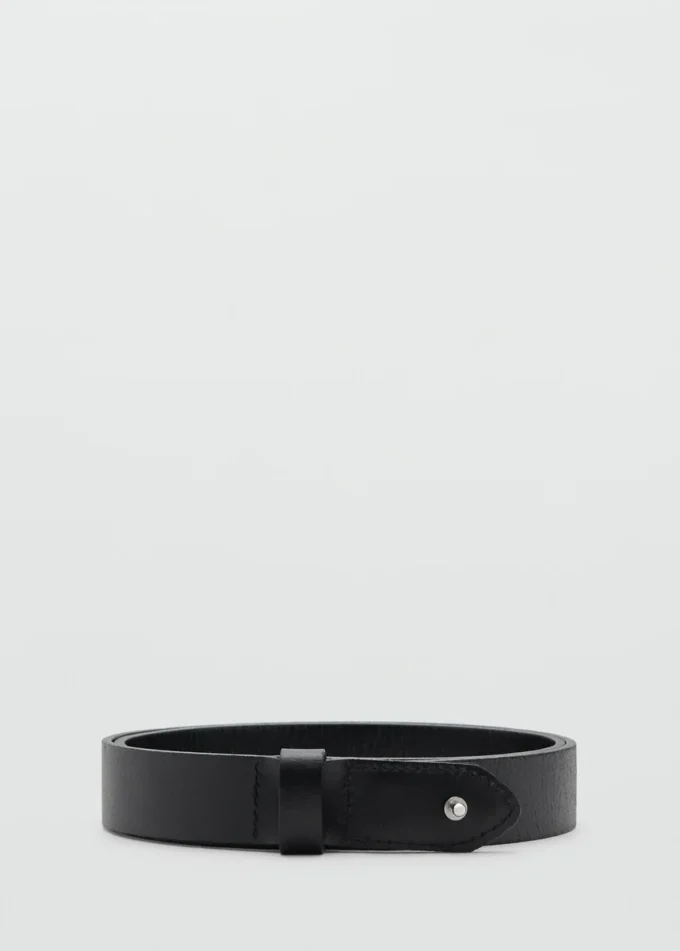 Pasek wykonany w 100% ze skóry Pasek wykonany w 100% ze skóry