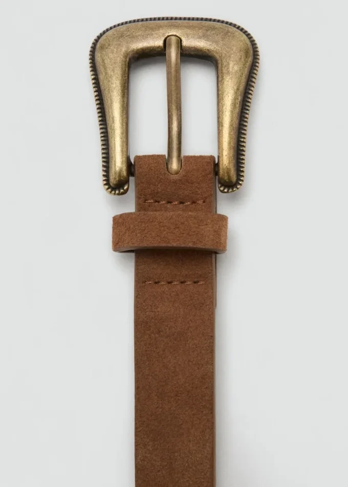 Pasek ze skóry z ćwiekami Pasek ze skóry z ćwiekami