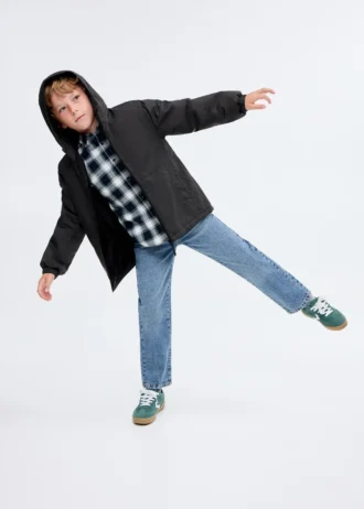 Płaszcz puchowy wodoodporny