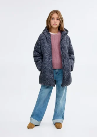 Płaszcz w kwiatowy wzór