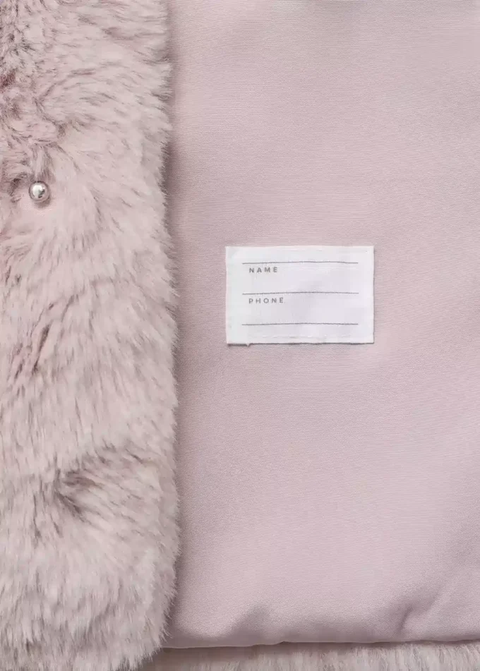 Płaszcz ze sztucznego futra Płaszcz ze sztucznego futra