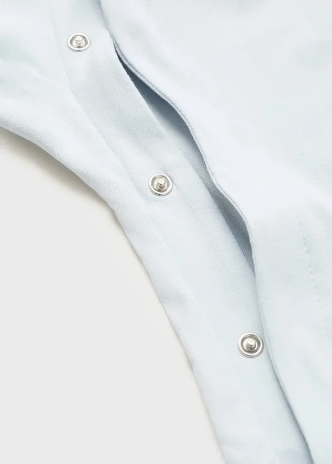 Piżama z kieszeniami i kołnierzykiem typu Peter Pan Piżama z kieszeniami i kołnierzykiem typu Peter Pan