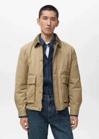 Pikowana kurtka wodoodporna