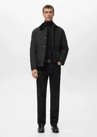 Pikowana kurtka wodoodporna