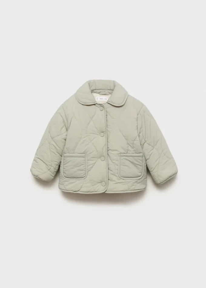 Pikowana kurtka z podszewką z owczej skóry Pikowana kurtka z podszewką z owczej skóry