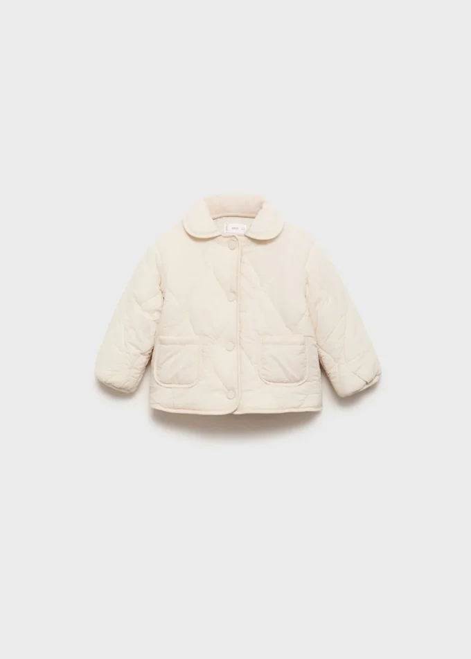 Pikowana kurtka z podszewką z owczej skóry Pikowana kurtka z podszewką z owczej skóry