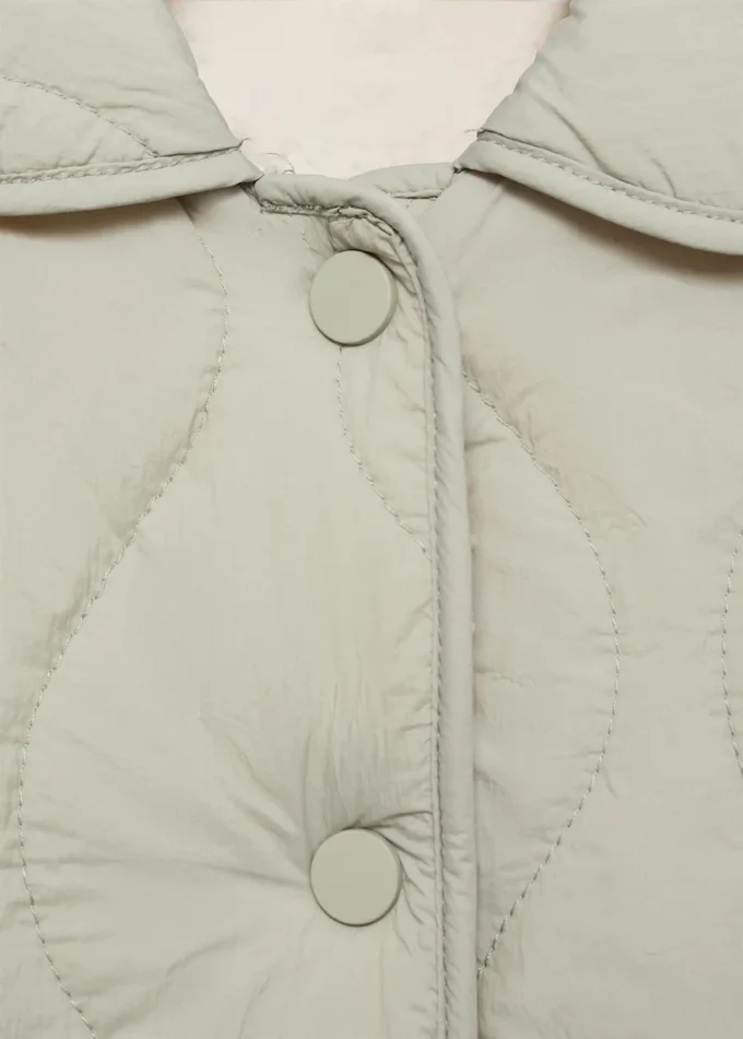 Pikowana kurtka z podszewką z owczej skóry Pikowana kurtka z podszewką z owczej skóry