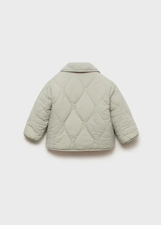 Pikowana kurtka z podszewką z owczej skóry Pikowana kurtka z podszewką z owczej skóry