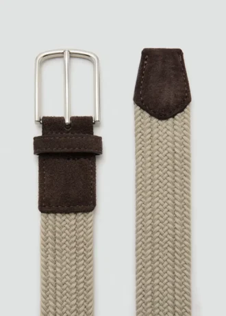 Pleciony elastyczny pasek