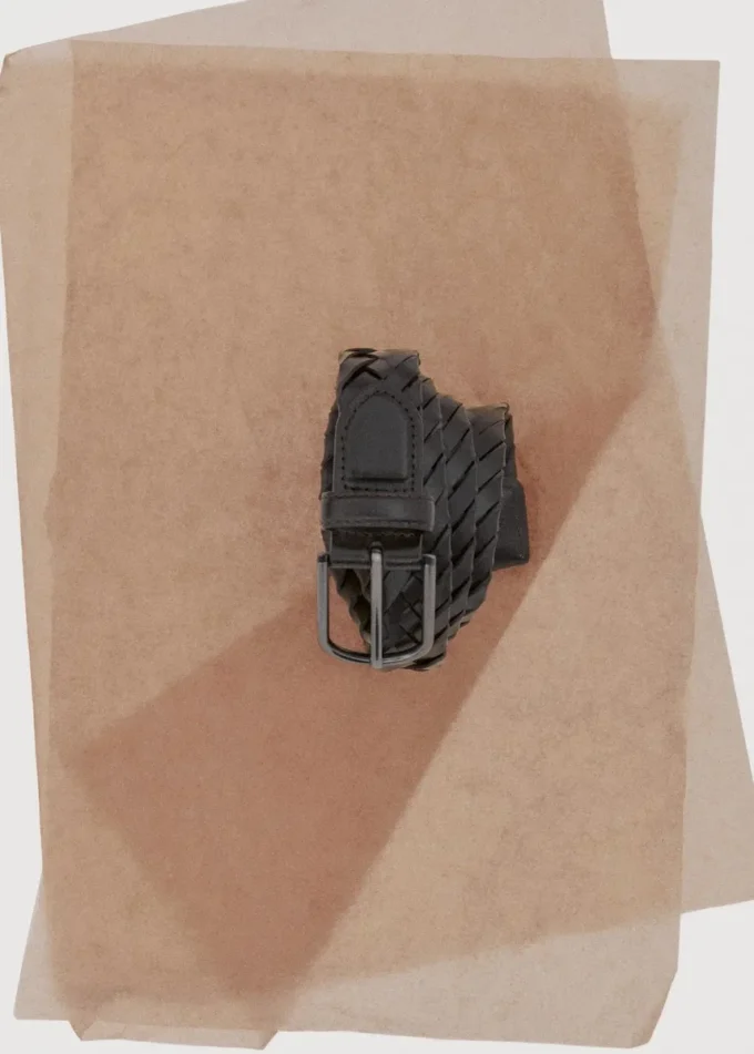 Pleciony skórzany pasek Pleciony skórzany pasek
