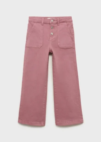 Proste jeansy z kieszeniami