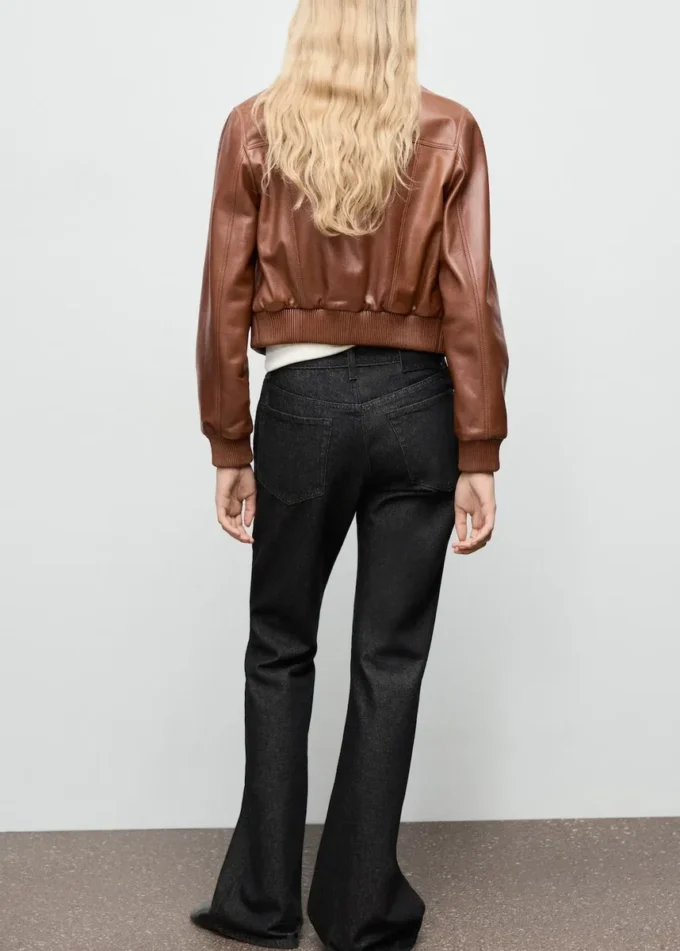 Proste jeansy z niskim stanem Proste jeansy z niskim stanem