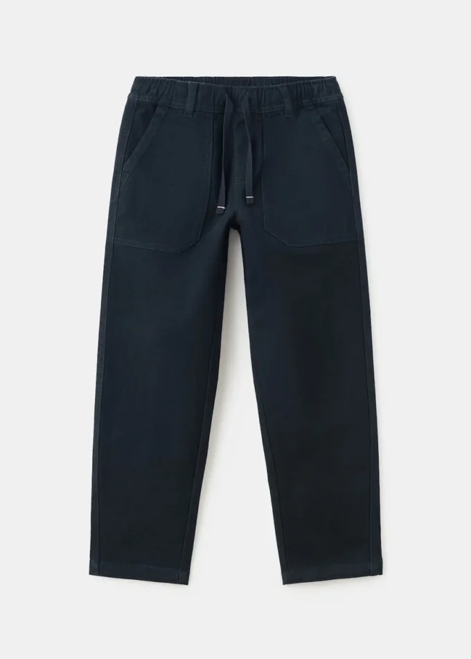 Proste spodnie bawełniane Proste spodnie bawełniane