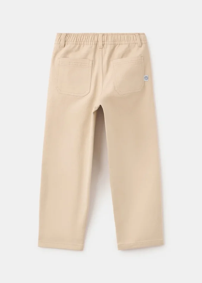 Proste spodnie bawełniane Proste spodnie bawełniane