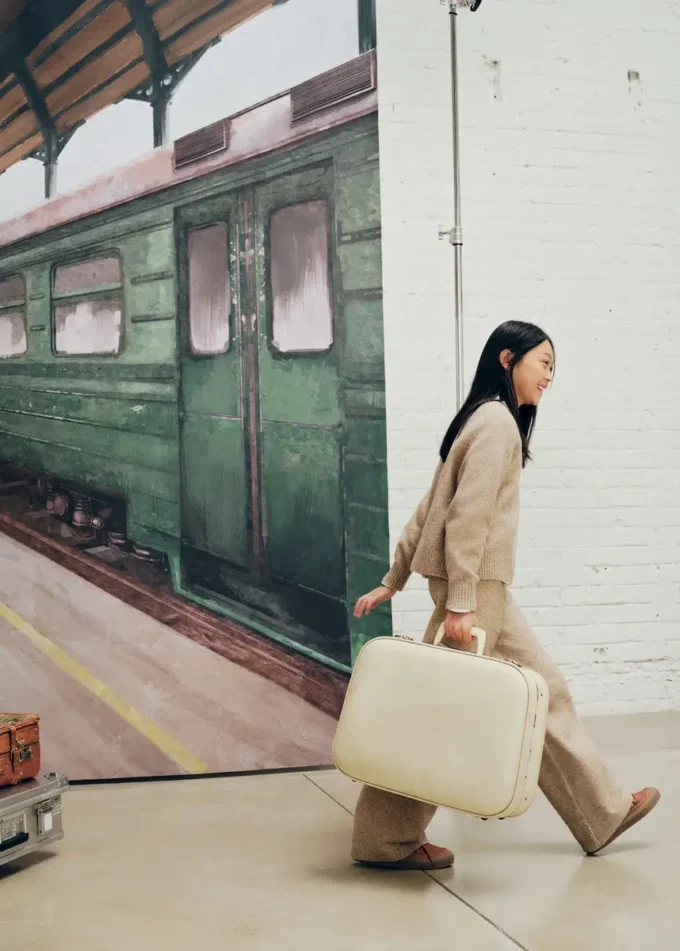 Proste spodnie z dzianiny Proste spodnie z dzianiny