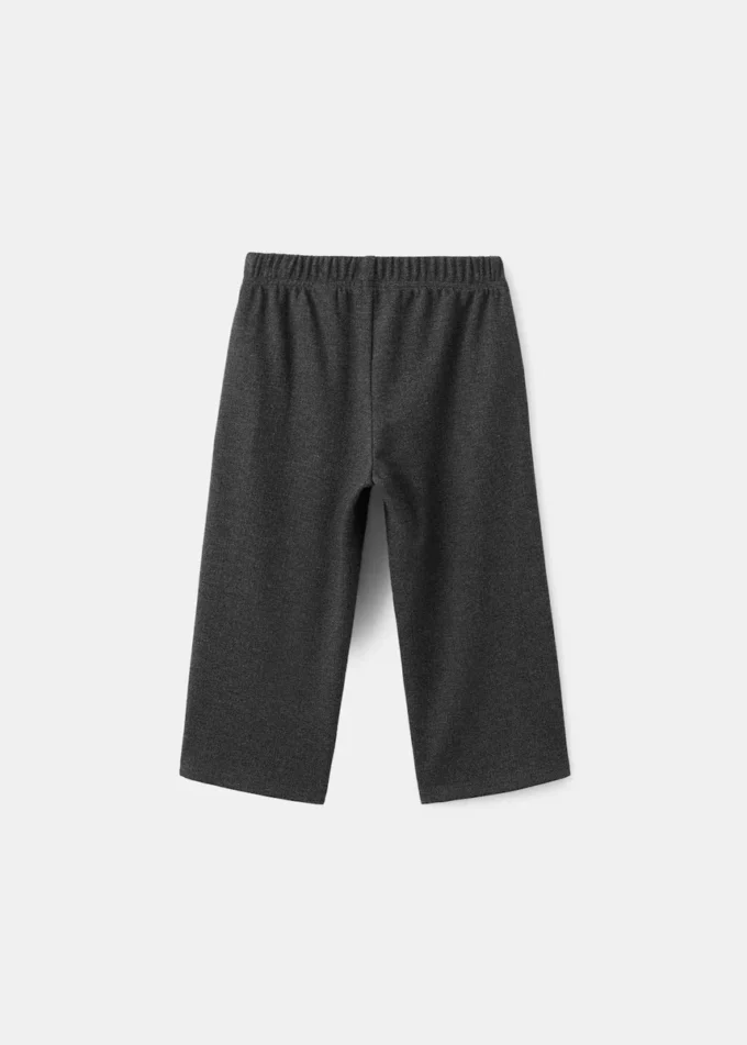 Proste spodnie z dzianiny Proste spodnie z dzianiny