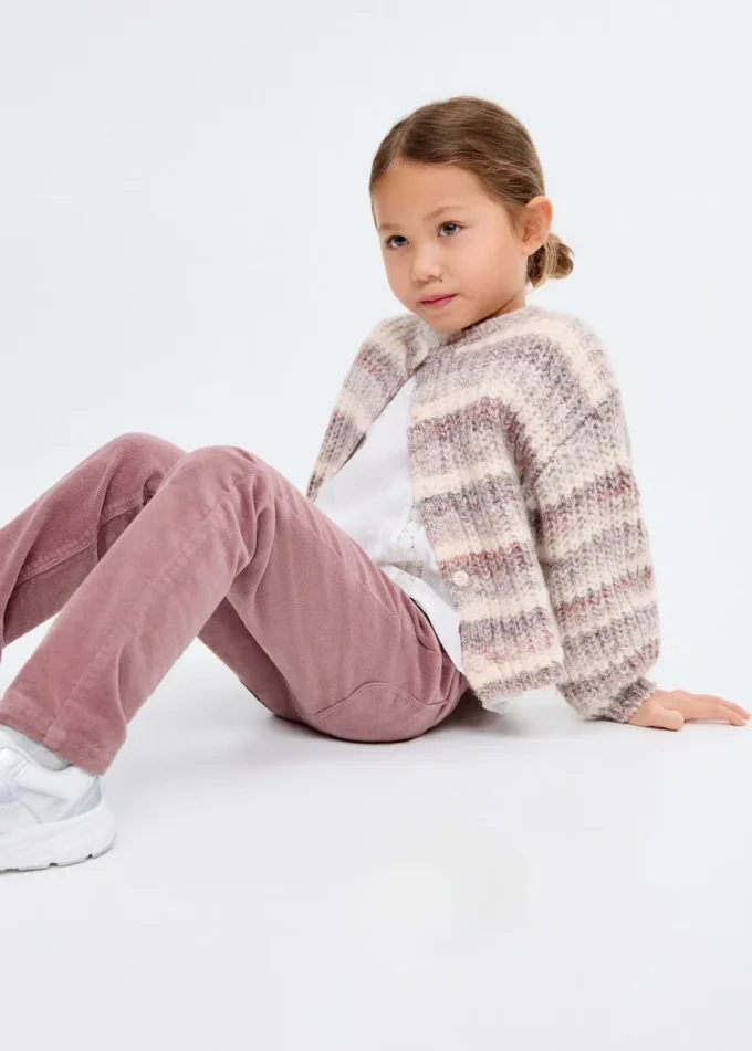 Proste spodnie z sztruksu Proste spodnie z sztruksu