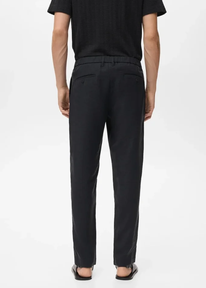 Proste spodnie z zakładkami Proste spodnie z zakładkami