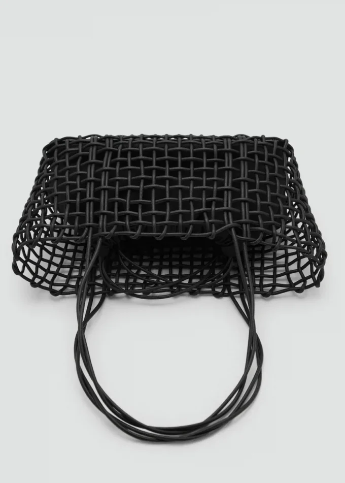 Średniej wielkości pleciona torba na ramię Średniej wielkości pleciona torba na ramię