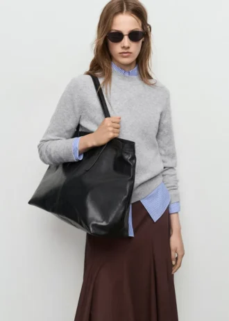 Średnio dzianinowy sweter Średnio dzianinowy sweter