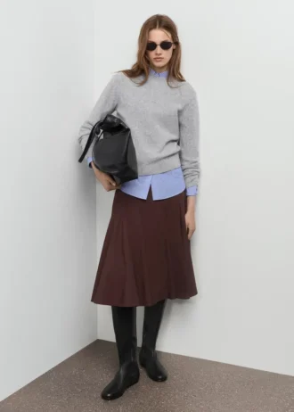 Średnio dzianinowy sweter Średnio dzianinowy sweter