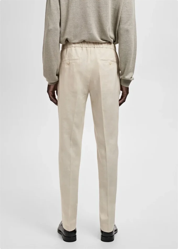 Salerno 100% lniane spodnie slim fit Salerno 100% lniane spodnie slim fit