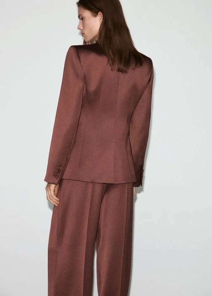 Satynowa marynarka Satynowa marynarka