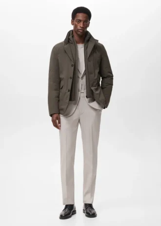 Składana, wodoodporna, pikowana kurtka Thermolite®. Składana, wodoodporna, pikowana kurtka Thermolite®.