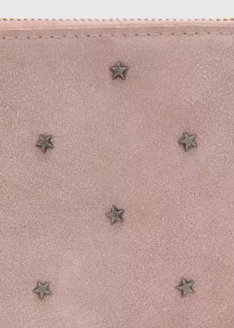 Skórzana torba z ćwiekami